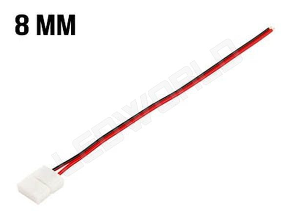 Connecteur Bande LED 5W - Bande Câble - 8mm - Deliled