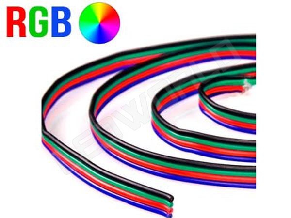 Connecteur angle droit click-10L-RGB pour ruban led multi-couleurs