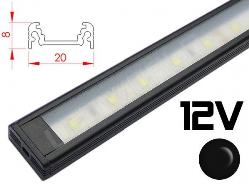 Kit Utilitaire - Réglette rotative lumineuse LED pour fourgon